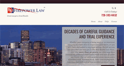 Desktop Screenshot of firepowerlaw.com